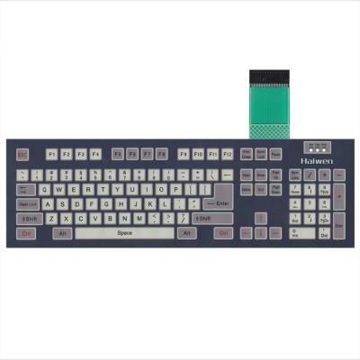 China Waterproof PET Membrane Keyboard switch manufacturer for sale