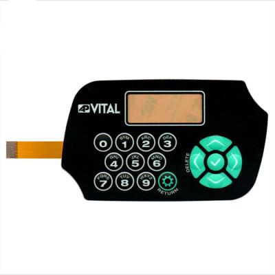 China Graphic Overlay FPC Circuit Membrane Switch Colorful Models Custom Panel for sale