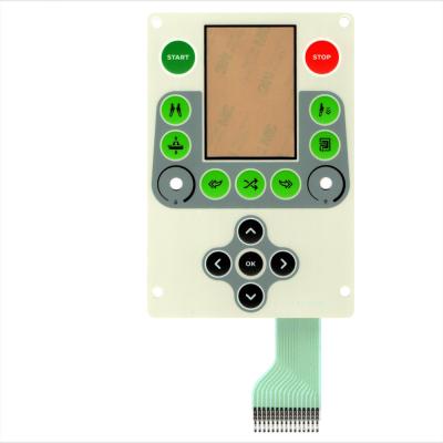 China Graphic Overlay Pcb Membrane Switch Panel Keypad Keyboard Membrane Panel Switch for sale