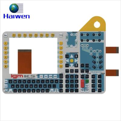 China Flexibler IP67 Membranschalter-Tastatur-Metallhauben-Membranschalter zu verkaufen