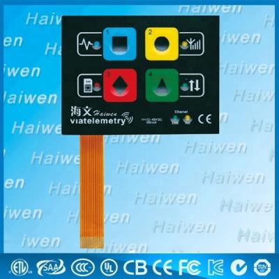 China Embossed Tactile Button FPC Membrane Switch SGS Certificate With F150 PET for sale