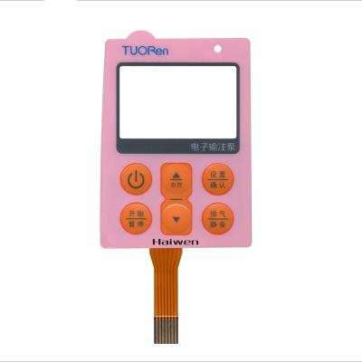 China Graphic Panel FPC Membrane Switch for sale