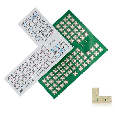 China Custom Rigid Circuit PCB Membrane Switch Automatic Printing for sale