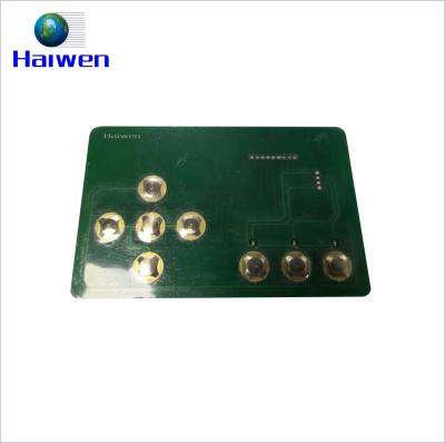 China Matte Waterproof PCB Membrane Switch With Embossed Metal Dome LED for sale