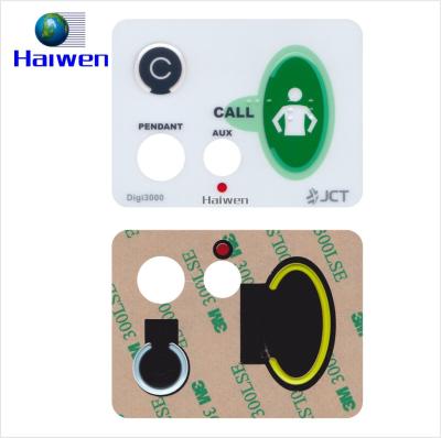 China Cable LED Membrane Switch Keypad Panel Waterproof For Motorcycle for sale