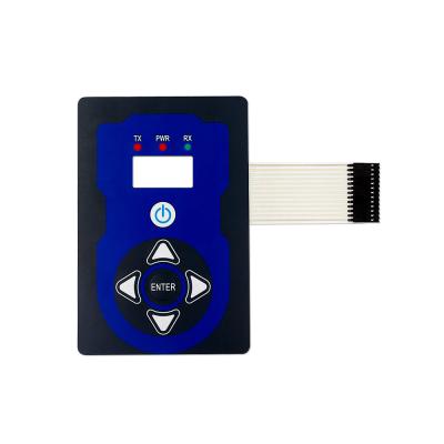 China Custom Digital LED Membrane Switch Keypad Sticker SGS Certificate for sale