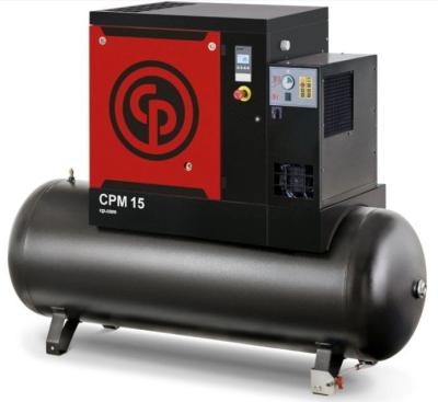 China Lubricated 20 HP Screw Type Air Compressor 15KW CPM20 Aluminum Alloy for sale