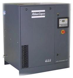 China Rotary 15KW Industrial Blower Solutions Screw Air Compressor Atlas Copco GA15 VSD for sale