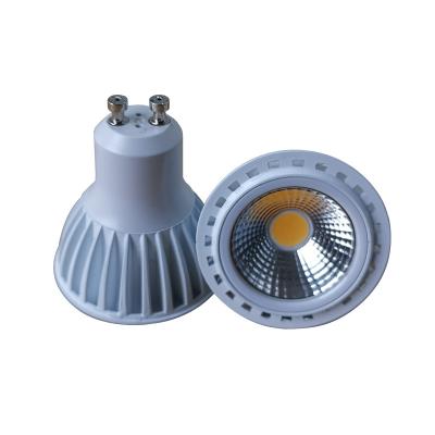 中国 GU10 LED Cob Spot Light MR16 Dimming Cast Aluminum 5W E14 E27 Bulb 販売のため