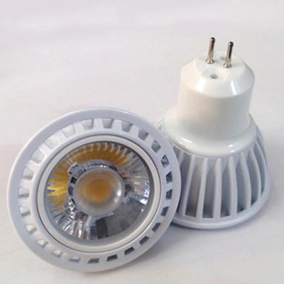 中国 GU10 Dimmable LED Cob Spotlight With Lens AC85~265V 3/5/7W For Home Office 販売のため