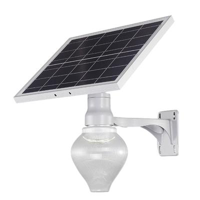 China Solar Powered LED Garden Light Borosilicate Glass Wall Lights Remote Control Waterproof en venta