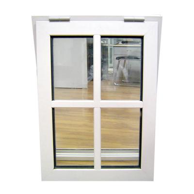 China Small French Aluminum Windows Australian Standard Kdsbuilding White Top Hung Retractable Price Vertical Awning Roof Window for sale