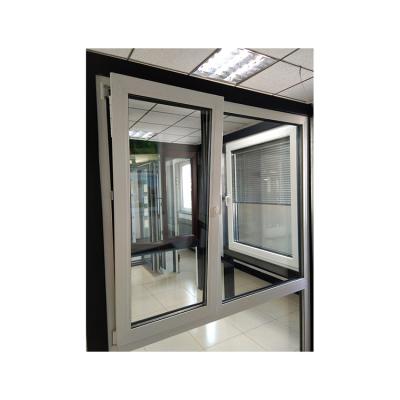 China KDSBuilding Manufacture Hurricane Impact Triple Glazed Clear Vinyl Upvc Doors And Windows Price List for sale