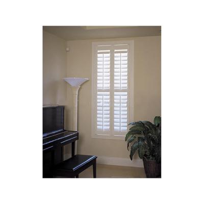 China Wood Window Shade Shutter Blind Jalousie Thermal Insulation Window Shutters Wooden Plantation for sale