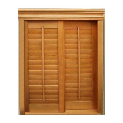 China KDSBuilding Modern Style  Windows Wooden Bathroom Louver Large Blind Window Louvers Window Sealed for sale