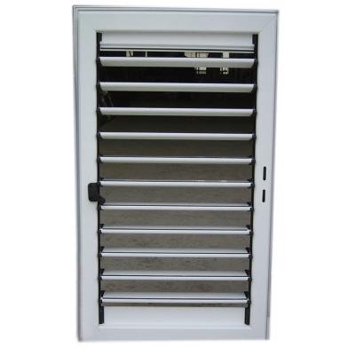 China Window Wall Vertical Louvered Shutters Galvanized Iron Aluminum Shutter for sale
