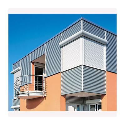 China Customized Aluminum Rolling Shutter Down Security Shutters Insulated Louver for sale