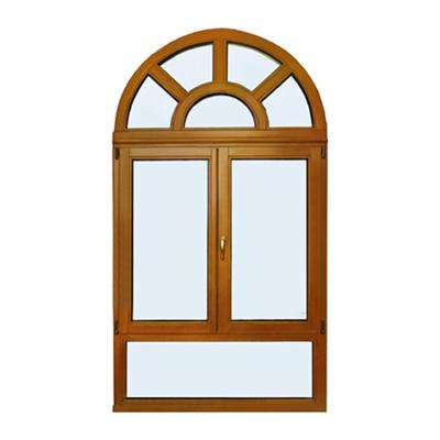 China KDSBuilding Arch Hurricane Impact Casement Windows Wooden Window For House Wooden Classic Window for sale