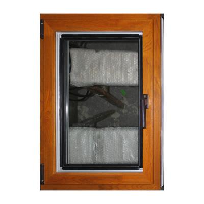 中国 KDS木材とアルミの窓とドア アルミ製の窓とドア 木製の枠 木製のガラス窓 販売のため
