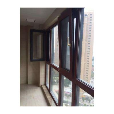 China Hurricane Impact Philippines Glass German Aluminum Windows Nfrc Certified Tilt And Turn Window With Germany Hardware for sale