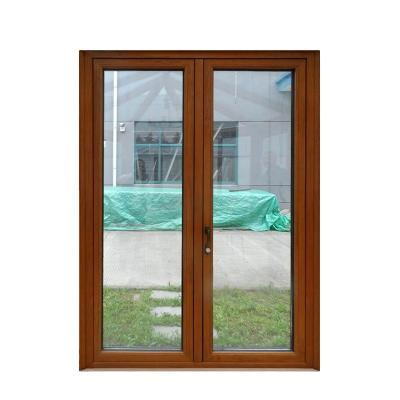 China Puertas dobles de madera de teca sólida AS2047 Personalizable Impermeable Contemporáneo en venta