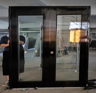 China Puerta de seguridad frontal antirrobo insonorizada 304 puerta de acero inoxidable en venta