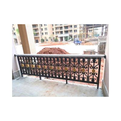 China Balcón escalera de acero barandillas protección de seguridad manillas de la casa en venta