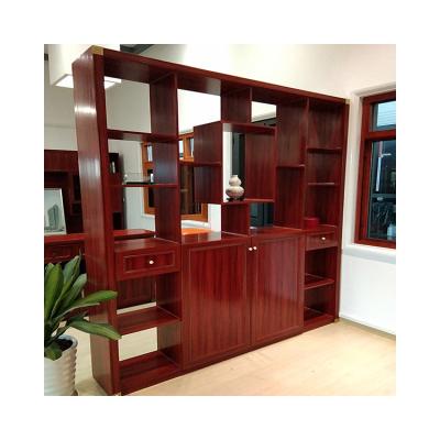 China Interior Furniture Solid Wood Kitchen Cabinet Study Room Shelf For Study for sale