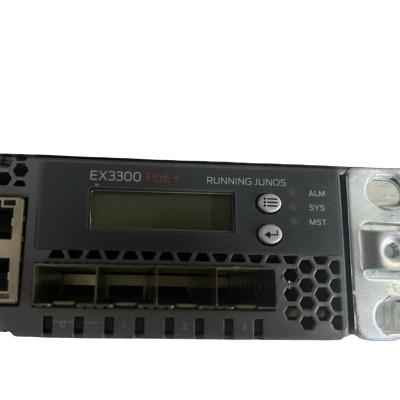 China Juniper EX3300 Ethernet Switch EX3300-48P With 48 Ports And Full Duplex Half Duplex for sale
