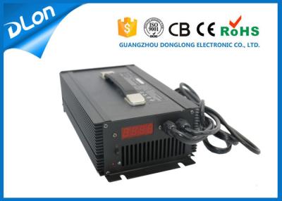 China Automatic 48v 30a electric  boom lift charger for lead acid batteries with led displayer for sale