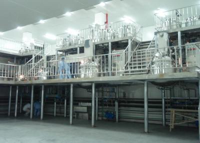 China High Speed Liquid Soap Production Line / Industrial Liquid Detergent Plant for sale