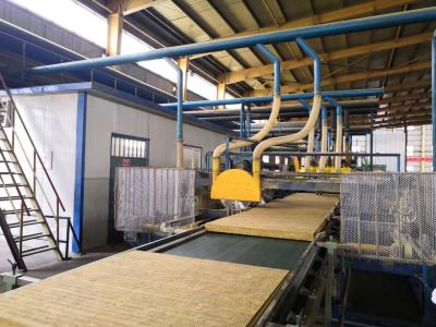 Chine Chaîne de production matérielle de laine de roche de conservation de la chaleur de rendement élevé à vendre