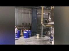 Low density washing powder production line with PLC control