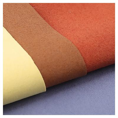 China Fold Resistant 0.8mm Thick Synthetic Suede Leather For Gloves for sale