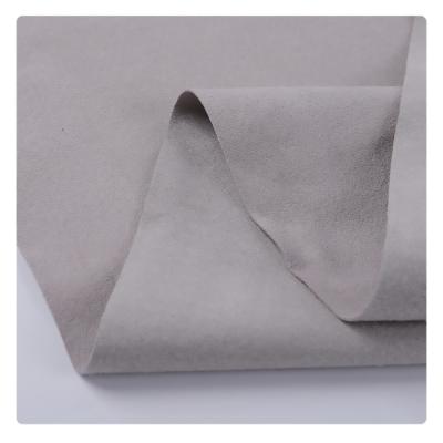 Cina le borse amichevoli di Eco del tessuto di cuoio del sintetico della pelle scamosciata di 1.2mm Microfiber rivestono di pelle il tessuto in vendita