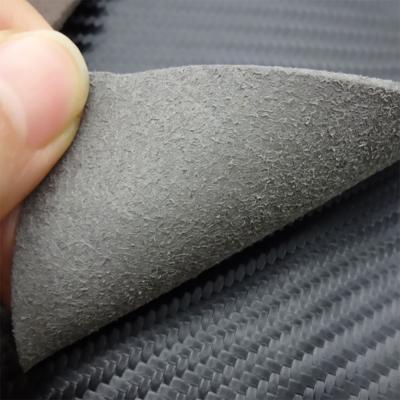 China Automotive 150cm Width PVC Artificial Suede Leather For Crafting for sale