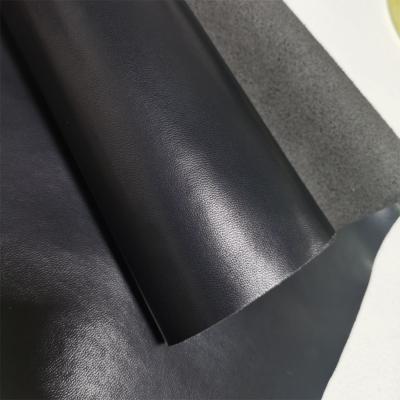 China A camurça artificial preta das bolsas cobre o falso Dull Leather sintético do plutônio à venda