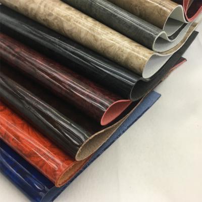 China No Fade Automotive Artificial Leather 1.38mm Thick Microfiber Leather Fabric for sale