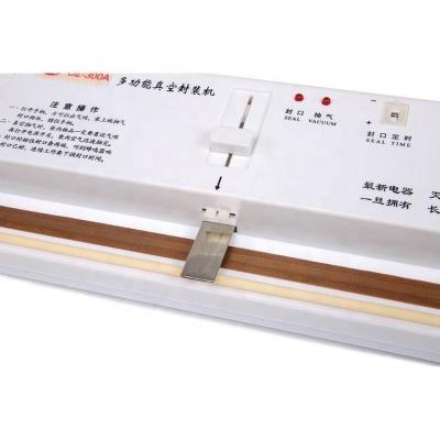 China Instant Heating Household Food Vacuum Sealer 300A Impulse Sealer for Longer Shelf Life for sale