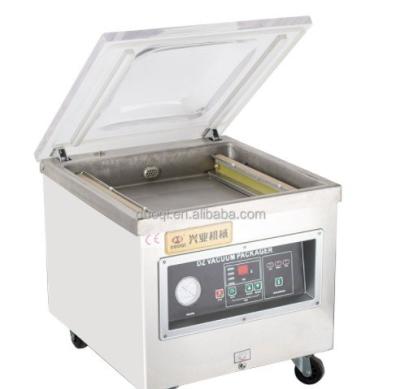 China DUOQI DZ-360 Nitrogen Stand Type Double Sealing Bar Vacuum Sealer for Meat Food Packing for sale