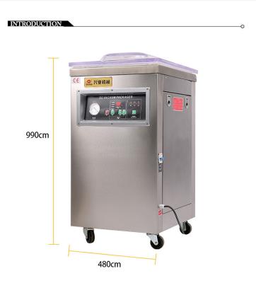 China DUOQI DZ-400 Industrial Vacuum Packing Machine for Cheese Meat Bread and Vegetables for sale