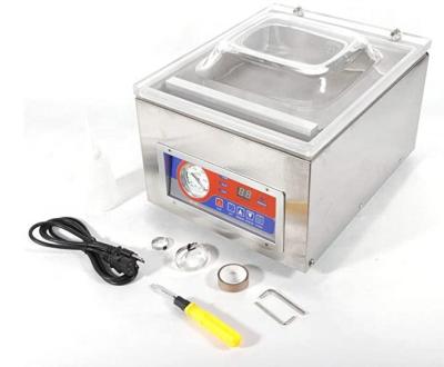 China Instant Heating Desktop Vacuum Packing Machine for Commodity Tabletop Meat Seafood for sale
