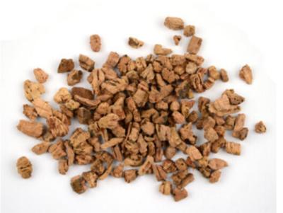 China 80~90g/L Density,High Quality Dark cork granules at first grade,Good Construction Material for sale
