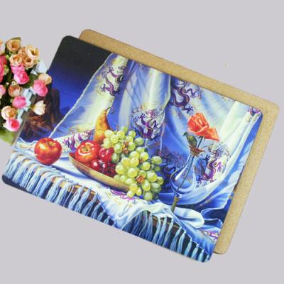 China Fashional MDF wooden placemats/Table Mat for sale