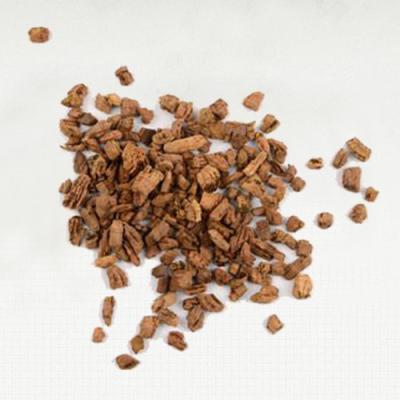 China 80~90g/L Density,Dark cork granules at second grade,Good sound and heat insulation for sale
