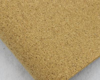 China Popular 1.35m Width Mico-Granules Nature Cork Leather by Yard Color for Handag Making for sale