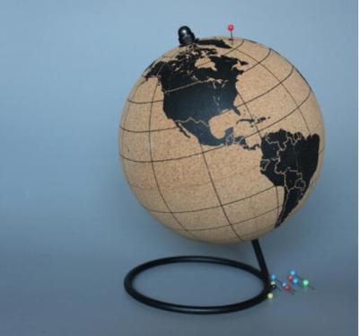 China Factory Whole Cork Globe for Pointing Your Travel with Three Sizes for sale
