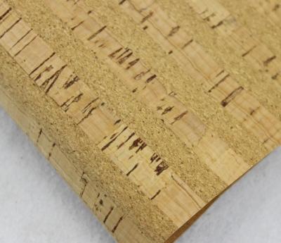 China NEW STYLE 1.4m Width Cork Fabric in Nature Color for Notebook's Covering for sale