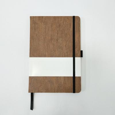 China Factory Wholesale Price A5 Size 8''x5''  Eco-Friendly Natural Cork Notebook with Pen Loop & Page for sale