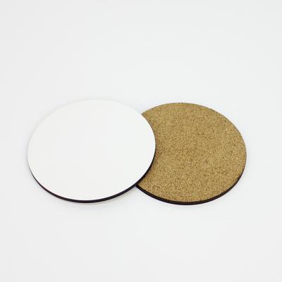 China Hot Selling Diameter 90/95/100mm Sublimation MDF Blank Coaster or Customized Printing for sale